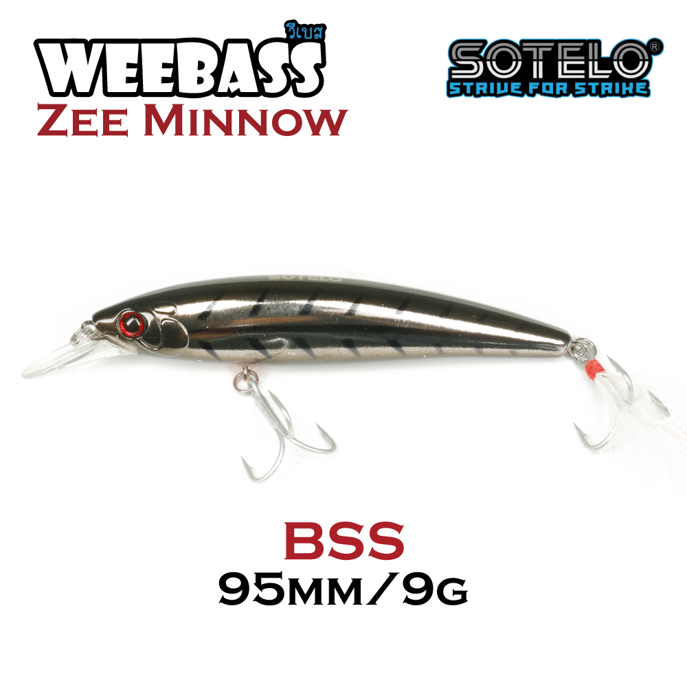 SOTELO - รุ่น ZEE MINNOW M23B (95mm) BSS