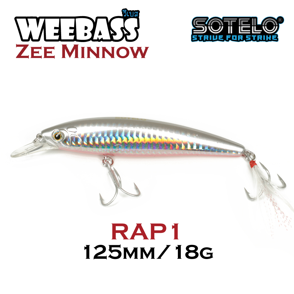 SOTELO - รุ่น ZEE MINNOW M23C (125mm) RAP1 SOTELO - รุ่น ZEE MINNOW M23C (125mm) RAP1