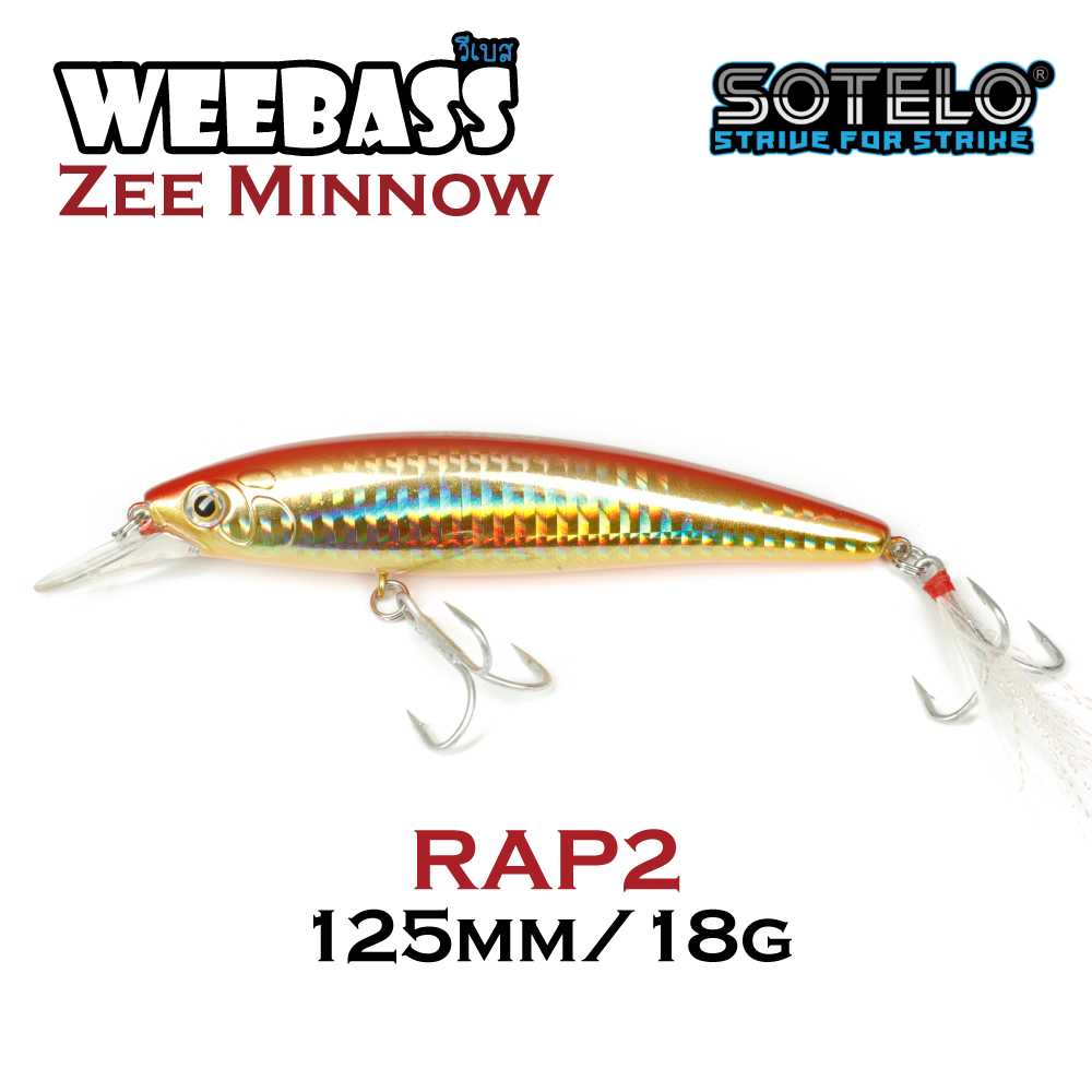 SOTELO - รุ่น ZEE MINNOW M23C (125mm) RAP2 SOTELO - รุ่น ZEE MINNOW M23C (125mm) RAP2
