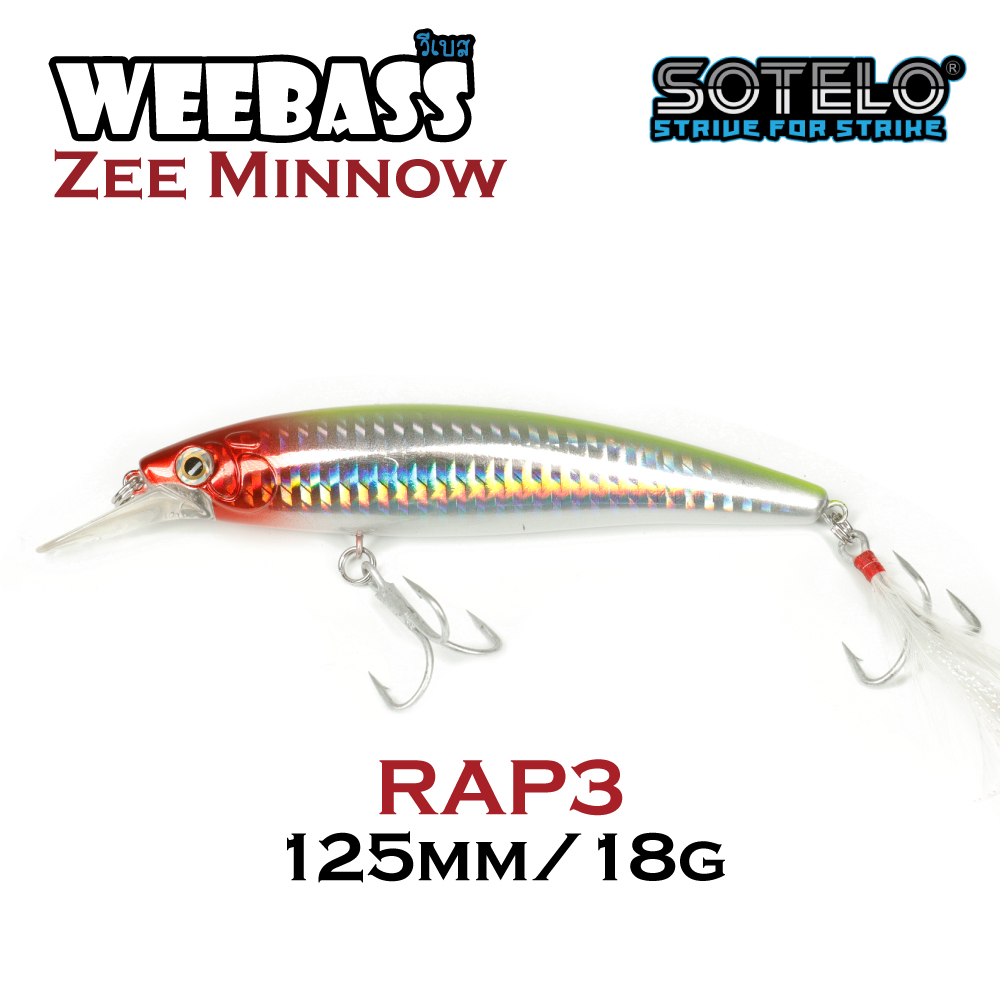 SOTELO - รุ่น ZEE MINNOW M23C (125mm) RAP3