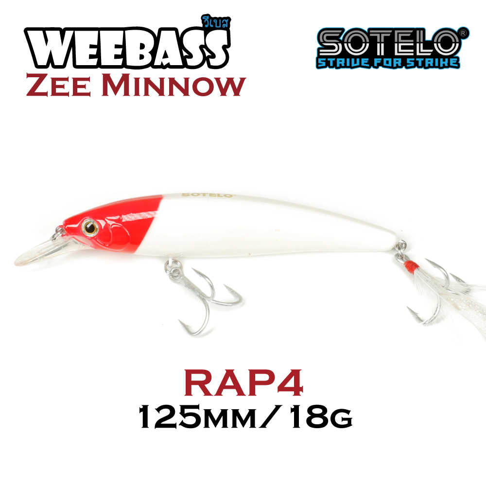 SOTELO - รุ่น ZEE MINNOW M23C (125mm) RAP4 SOTELO - รุ่น ZEE MINNOW M23C (125mm) RAP4