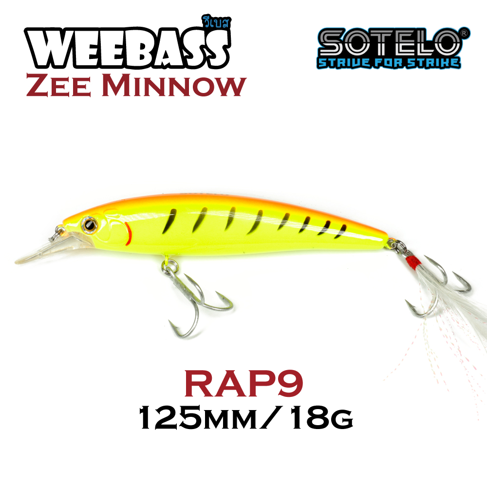 SOTELO - รุ่น ZEE MINNOW M23C (125mm) RAP9 SOTELO - รุ่น ZEE MINNOW M23C (125mm) RAP9