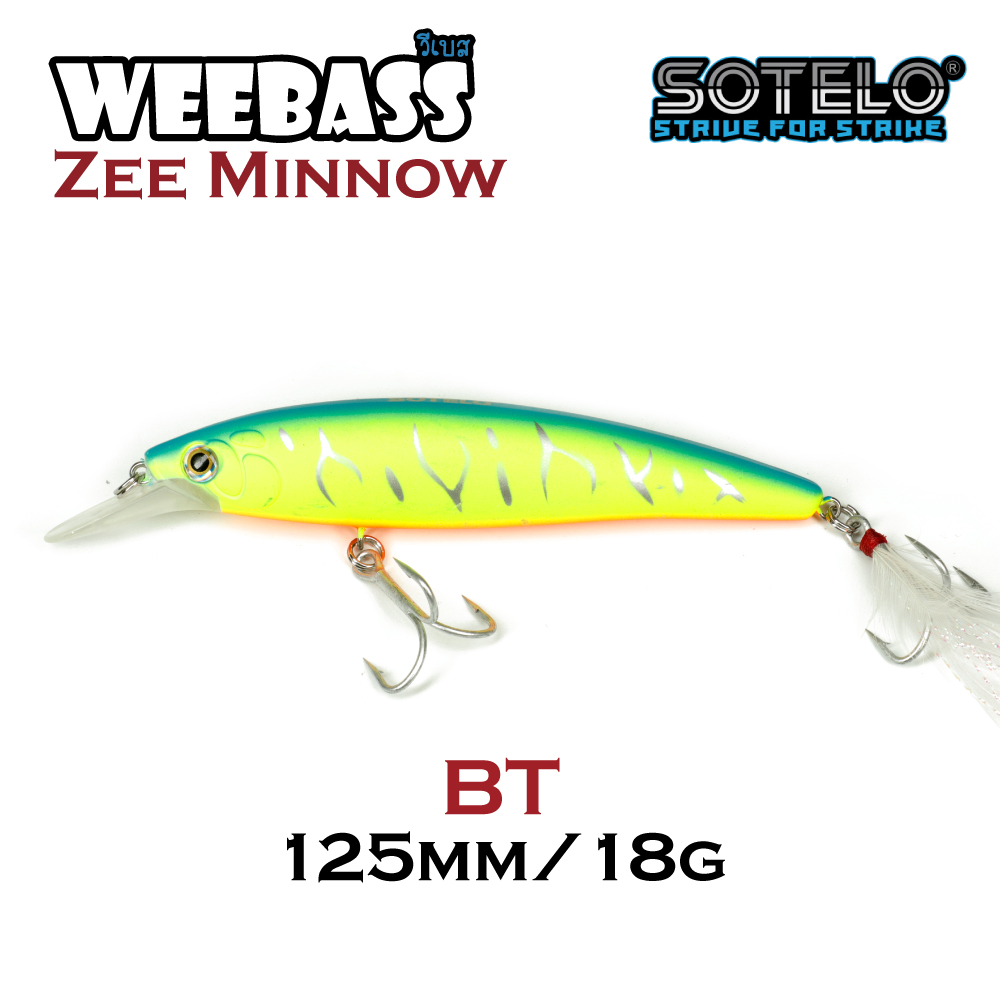 SOTELO - รุ่น ZEE MINNOW M23C (125mm) BT SOTELO - รุ่น ZEE MINNOW M23C (125mm) BT