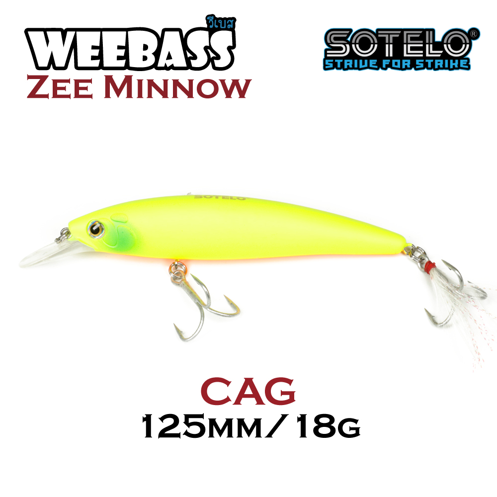 SOTELO - รุ่น ZEE MINNOW M23C (125mm) CAG SOTELO - รุ่น ZEE MINNOW M23C (125mm) CAG