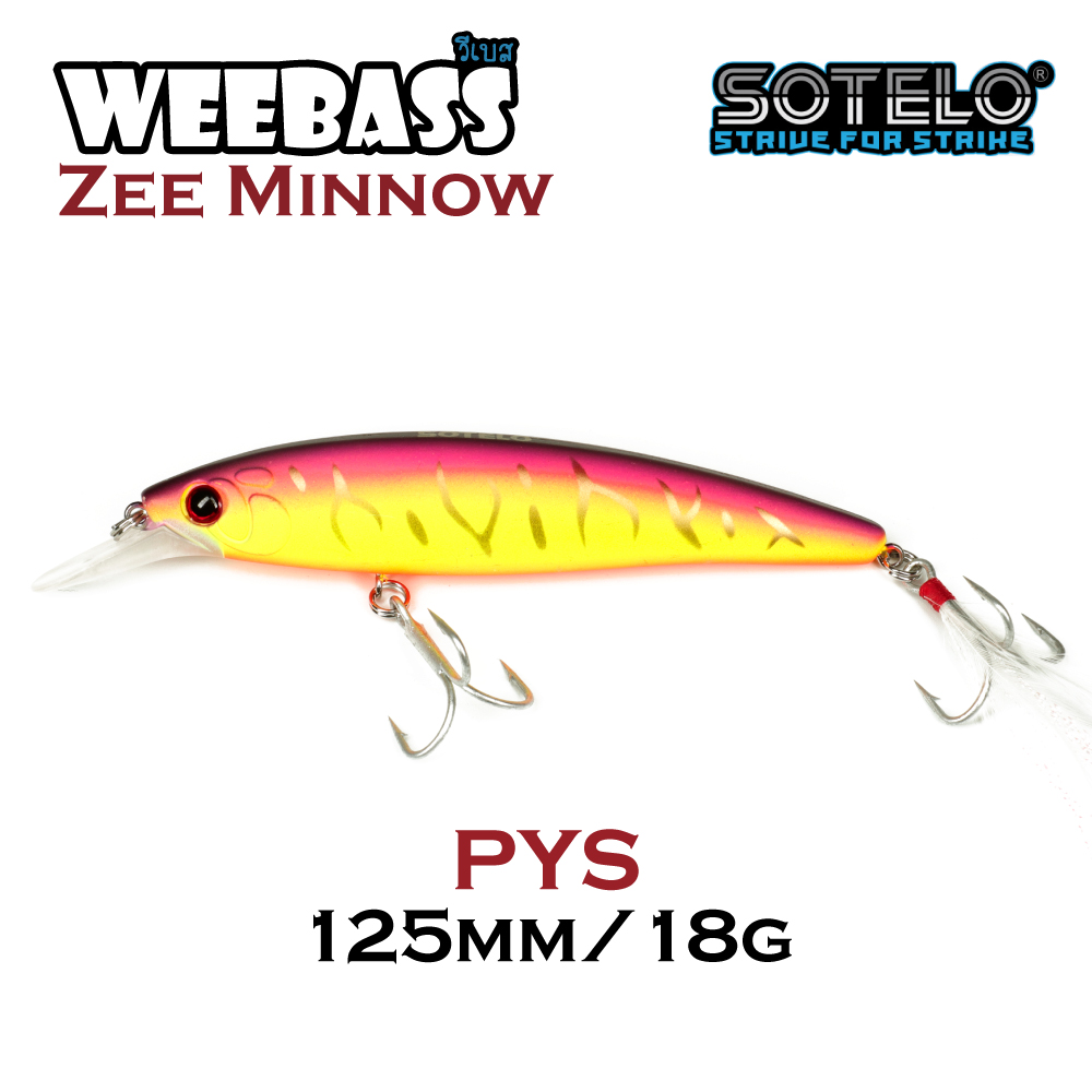 SOTELO - รุ่น ZEE MINNOW M23C (125mm) PYS SOTELO - รุ่น ZEE MINNOW M23C (125mm) PYS