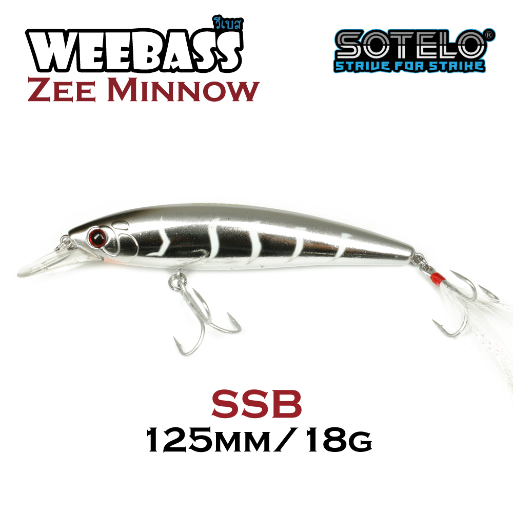 SOTELO - รุ่น ZEE MINNOW M23C (125mm) SSB SOTELO - รุ่น ZEE MINNOW M23C (125mm) SSB