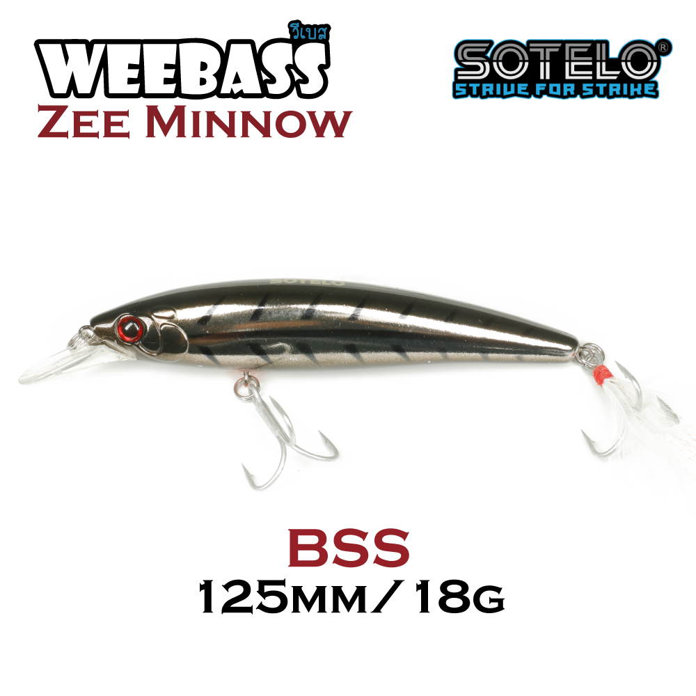 SOTELO - รุ่น ZEE MINNOW M23C (125mm) BSS SOTELO - รุ่น ZEE MINNOW M23C (125mm) BSS