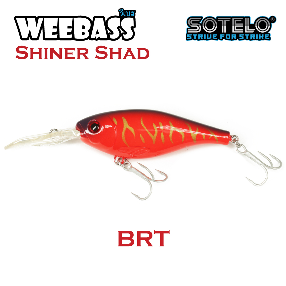 SOTELO - รุ่น SHINER SHAD M67 (80mm) BRT