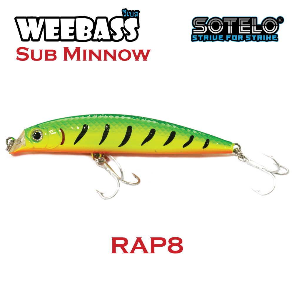 SOTELO - รุ่น SUB MINNOW M37 (90mm) RAP8