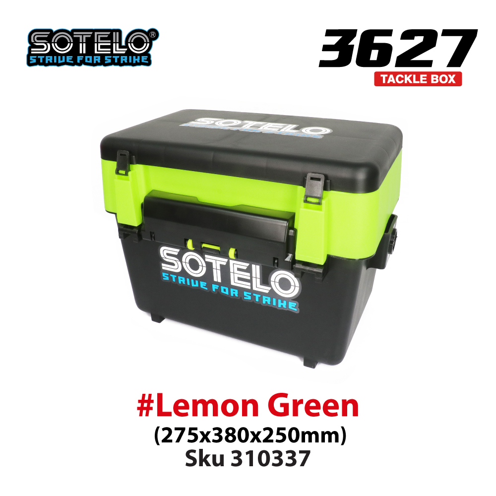 SOTELO กล่อง - 3627 ( 275x380x250 mm) , ( Lemon Green )