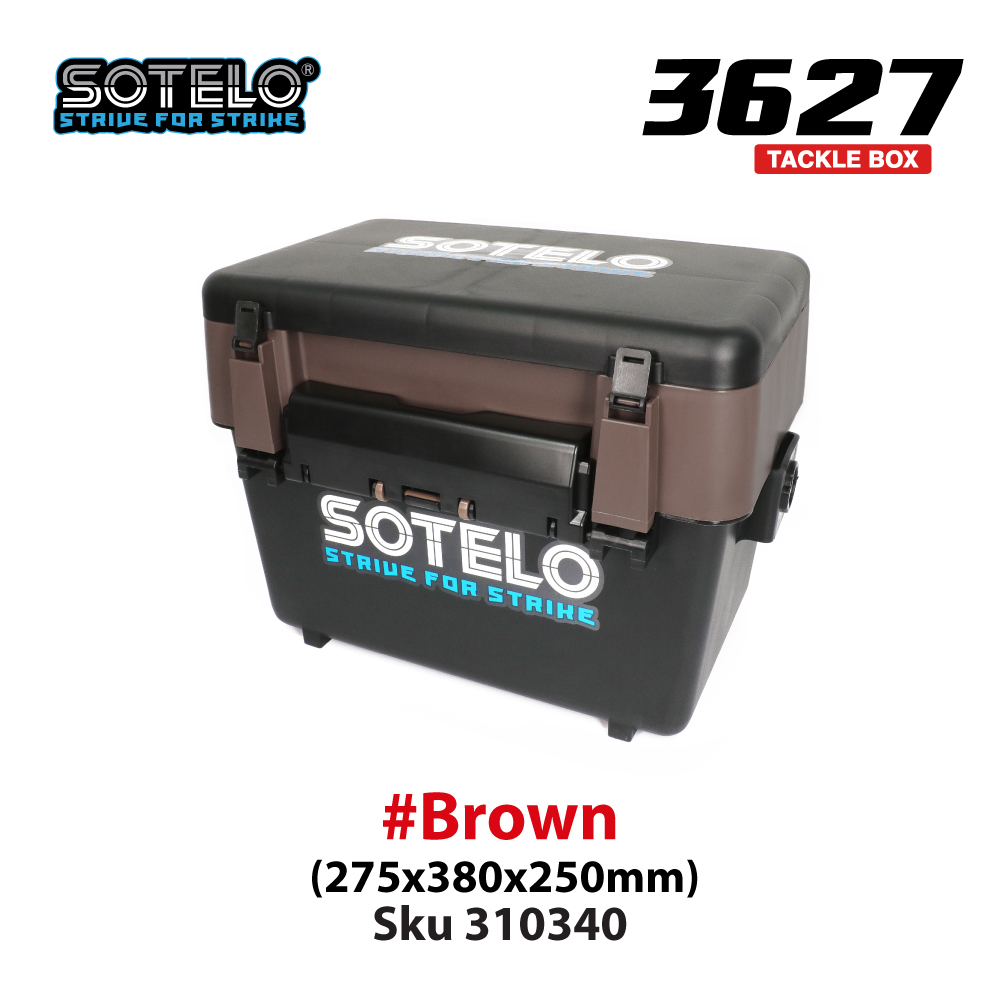 SOTELO กล่อง - 3627 ( 275x380x250 mm) , ( Brown )