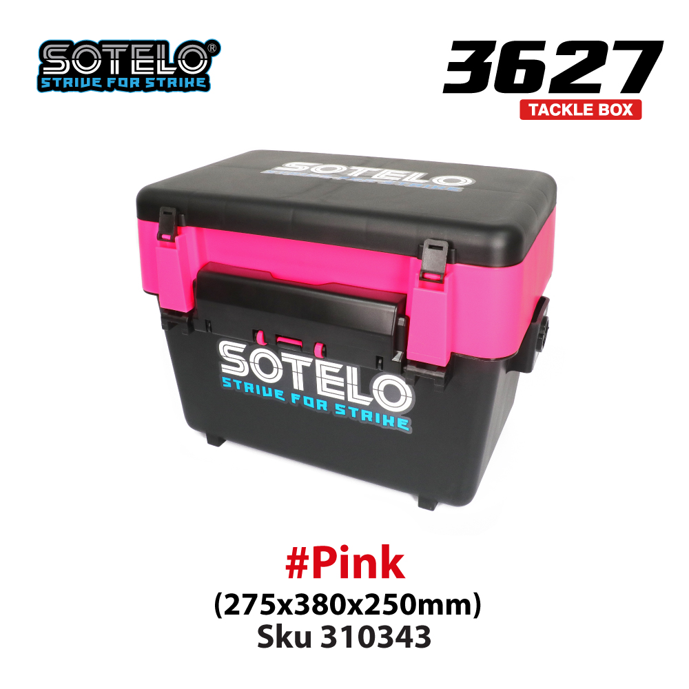 SOTELO กล่อง - 3627 ( 275x380x250 mm) , ( Pink )