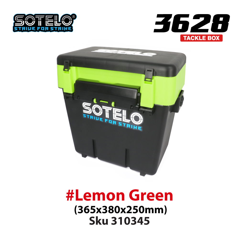 SOTELO กล่อง - 3628 ( 365x380x250 mm) , ( Lemon Green )