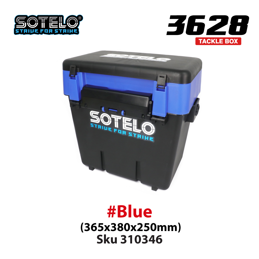 SOTELO กล่อง - 3628 ( 365x380x250 mm) , ( Blue )