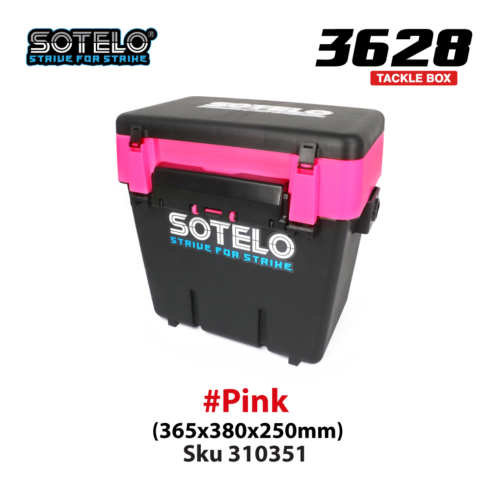 SOTELO กล่อง - 3628 ( 365x380x250 mm) , ( Pink )