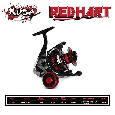 KUSA REEL (รอก) - รุ่น REDHART 6000