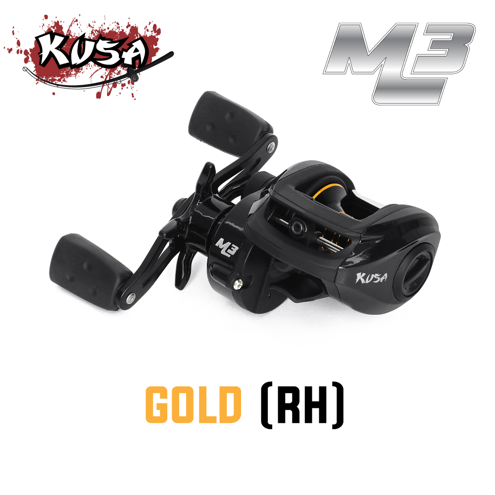 KUSA REEL (รอก) - รุ่น M3 GOLD (RH)