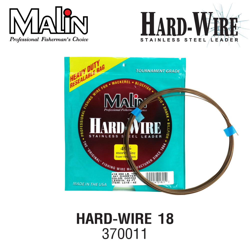 MALIN ลวดแข็ง - รุ่น HARD-WIRE 18 350LB (.041)
