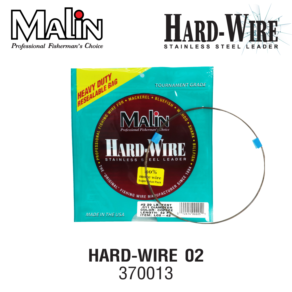 MALIN ลวดแข็ง - รุ่น HARD-WIRE 02 29LB (.011)