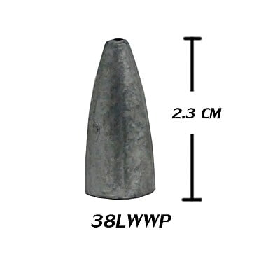 VIKE ตะกั่ว - รุ่น 38LWWP , PLAIN (3/8oz) (10.5g) (5PCS)