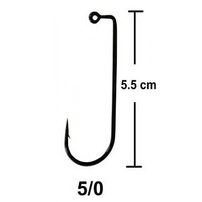 WEEBASS ตาเบ็ด - รุ่น BX J7247 , 5/0 (100PCS) BN