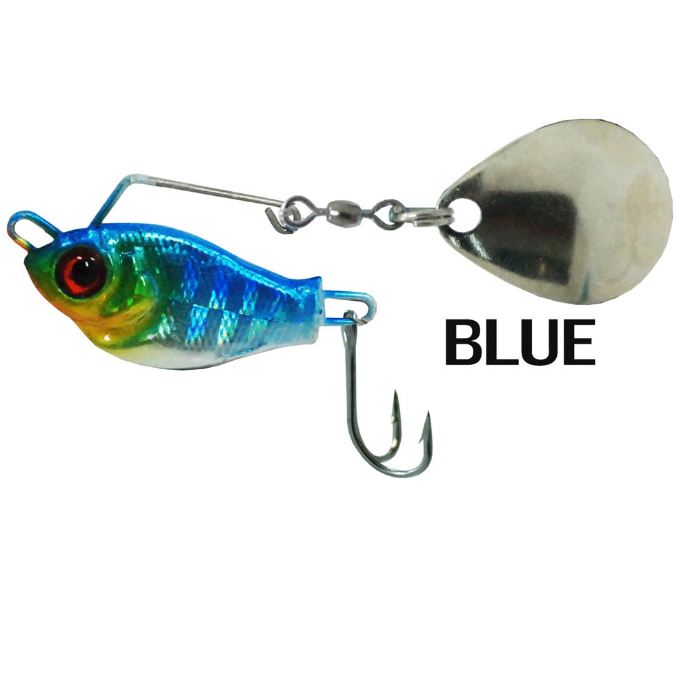 WEEBASS เหยื่อ - รุ่น PLANIN SPINNER BAIT - ใบกลม 12g. (BLUE)