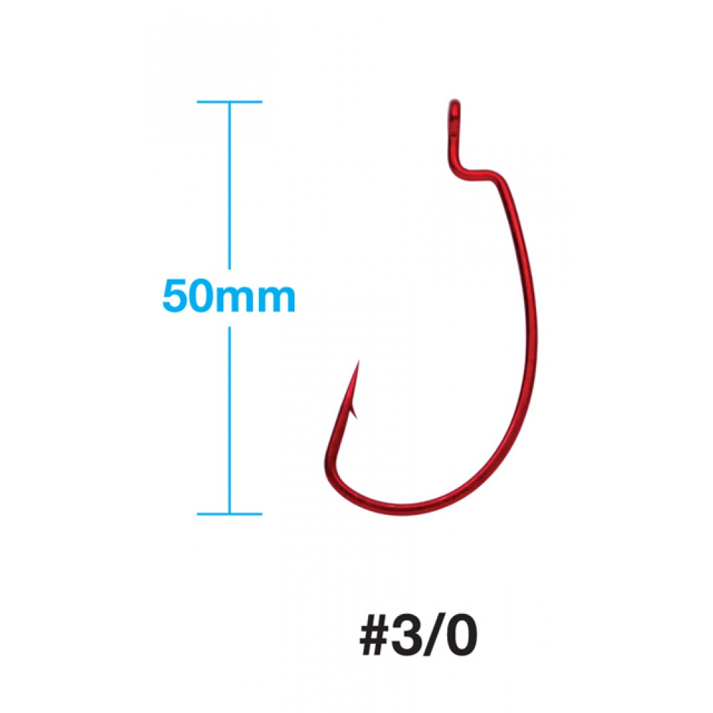 WEEBASS ตาเบ็ด - รุ่น BX BS2317 (R) , 3/0 (100PCS)