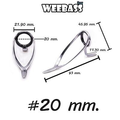 WEEBASS ไกด์คัน - รุ่น CRLSG, 20 (10P)
