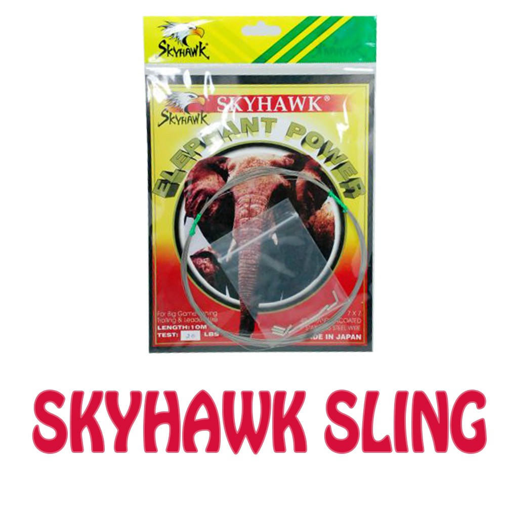 SKYHAWK สายสลิง - รุ่น ELEPHANT POWER 7X7 , 0.72 mm. 60LB (ช้าง)