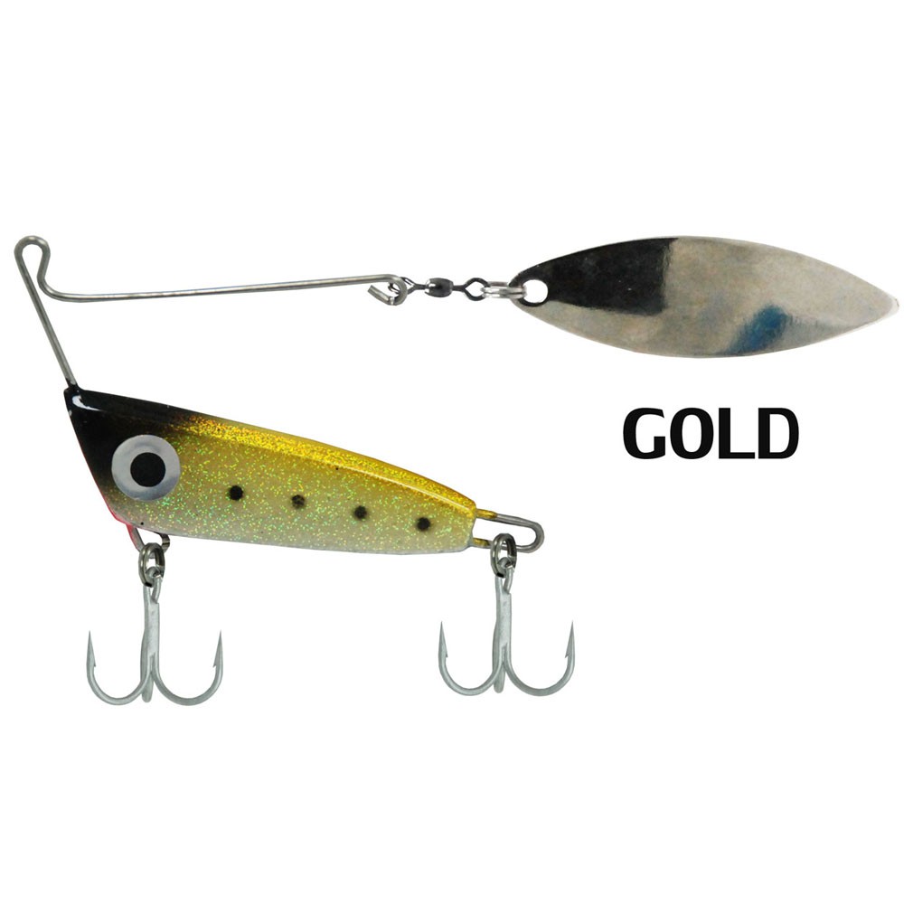 WEEBASS เหยื่อ - รุ่น SPINNER BAIT QR 25g. (GOLD)