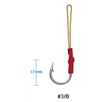 HARBOR ตาเบ็ด - รุ่น JIGGING ASSIST HOOK 3/0 (5pcs)