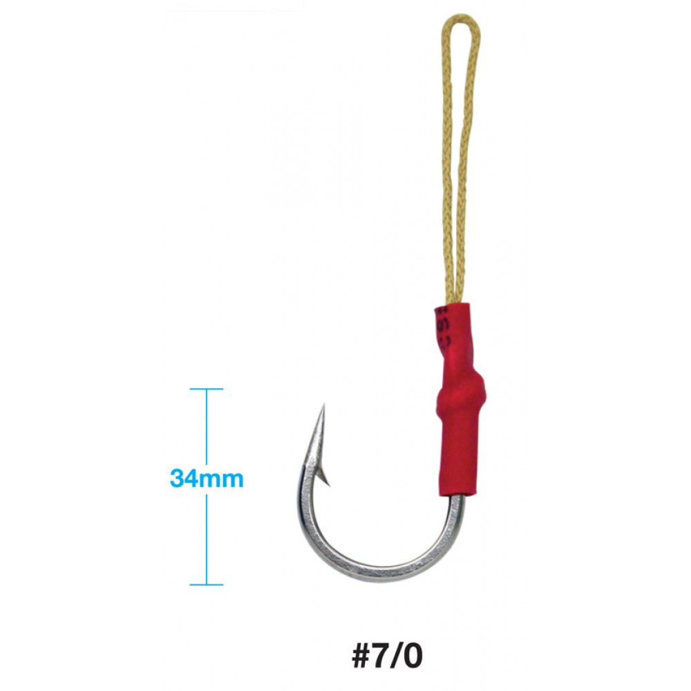 HARBOR ตาเบ็ด - รุ่น JIGGING ASSIST HOOK 7/0 (3pcs)