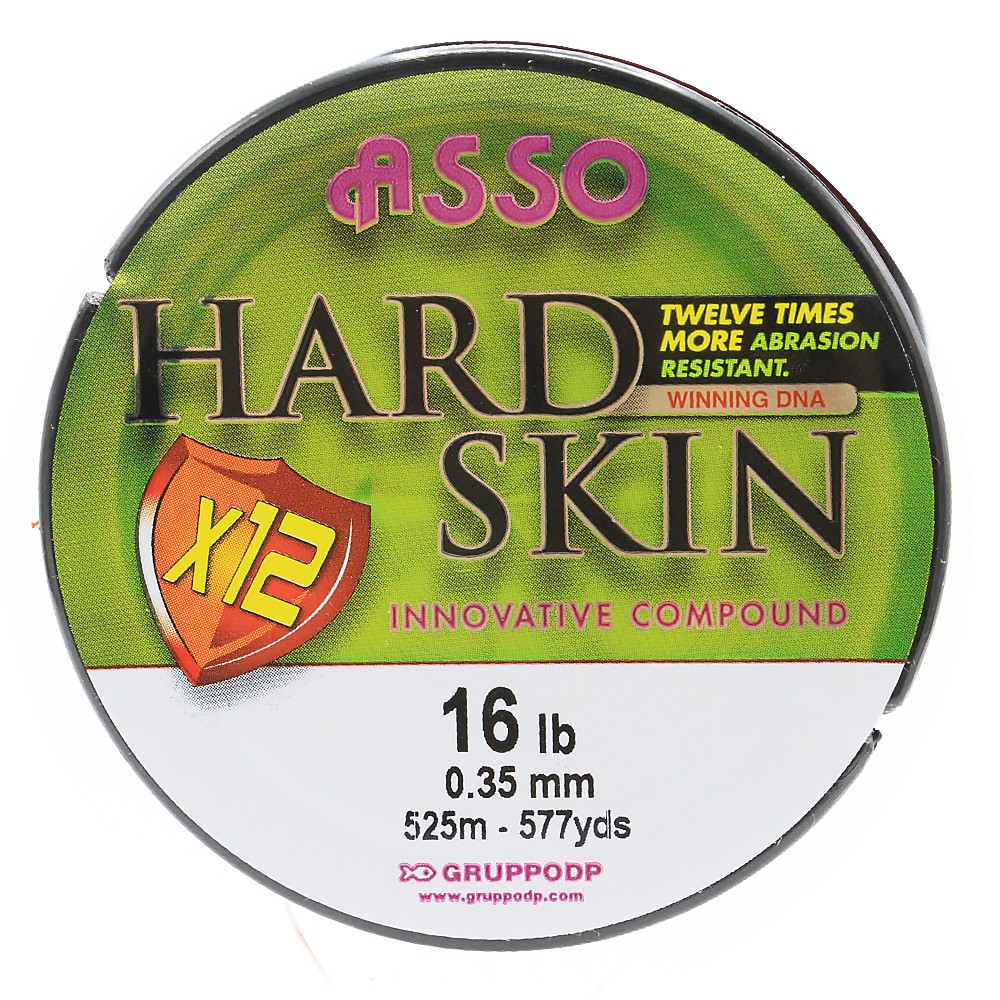 ASSO สายเอ็น - รุ่น HARD SKIN X12 16LB 0.35MM (ORANGE) (1 SPL)