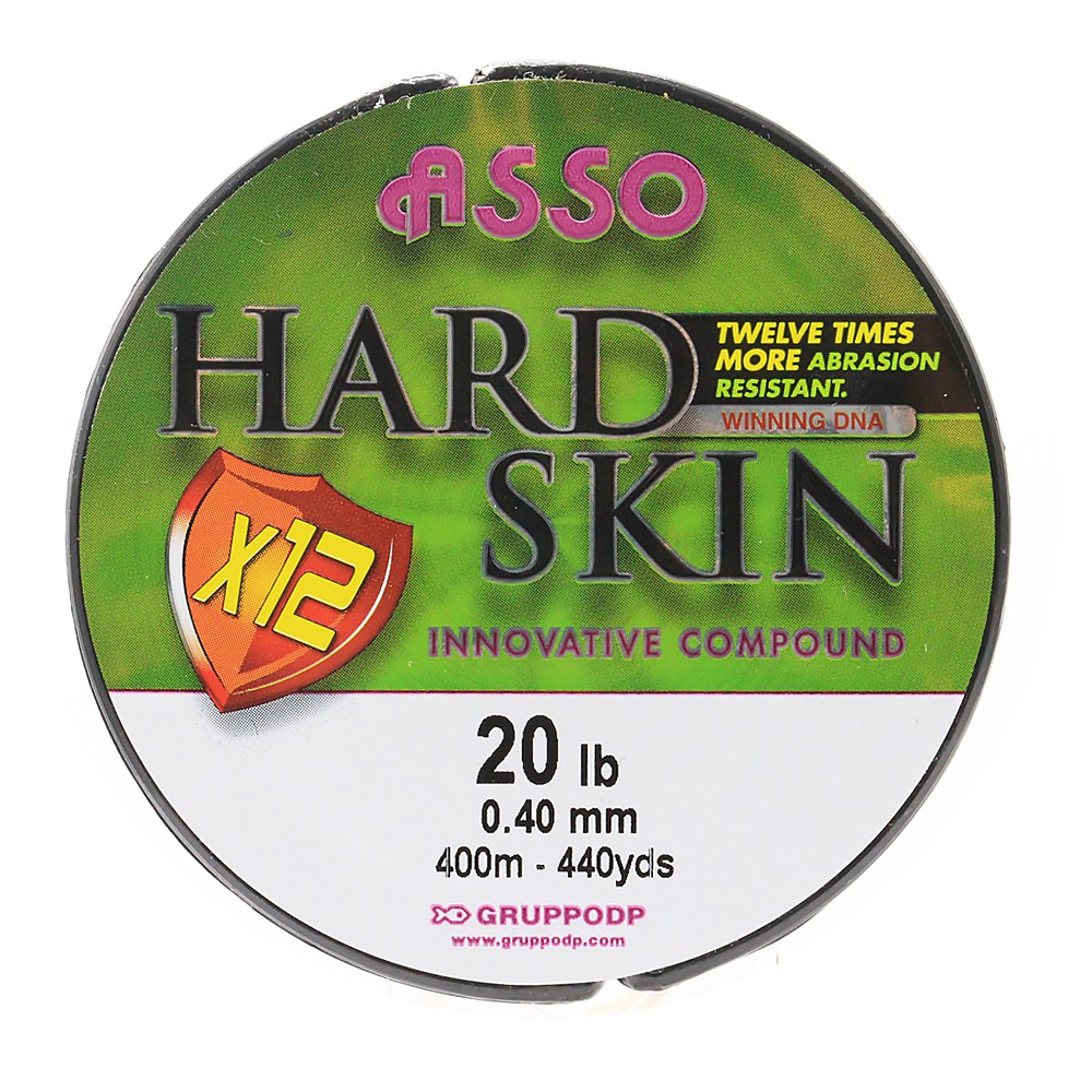 ASSO สายเอ็น - รุ่น HARD SKIN X12 20LB 0.40MM (ORANGE) (1 SPL)