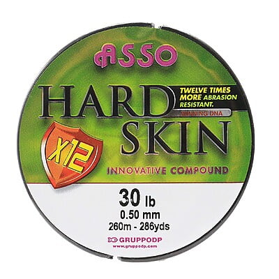 ASSO สายเอ็น - รุ่น HARD SKIN X12 30LB 0.50MM (ORANGE) (1 SPL)