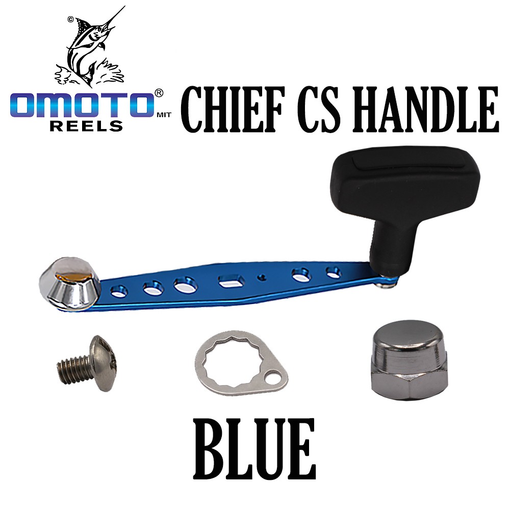 OMOTO แขนหมุน - CHIEF CS HANDLE ( BLUE )