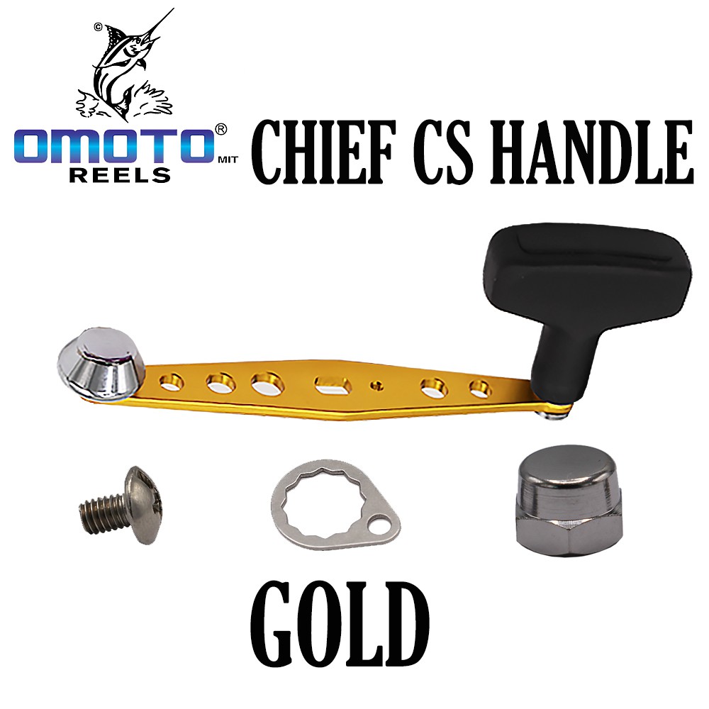 OMOTO แขนหมุน - CHIEF CS HANDLE ( GOLD )