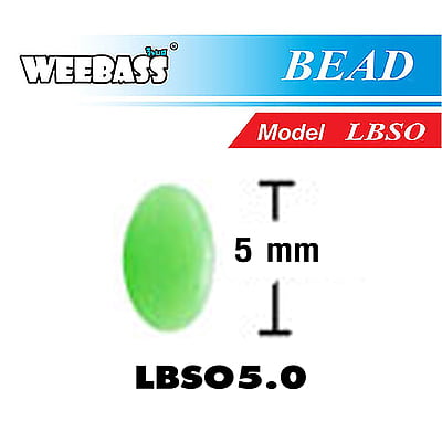 WEEBASS ลูกปัดทรงไข่แบบนุ่ม - รุ่น LBSO 5.0 (35PCS)