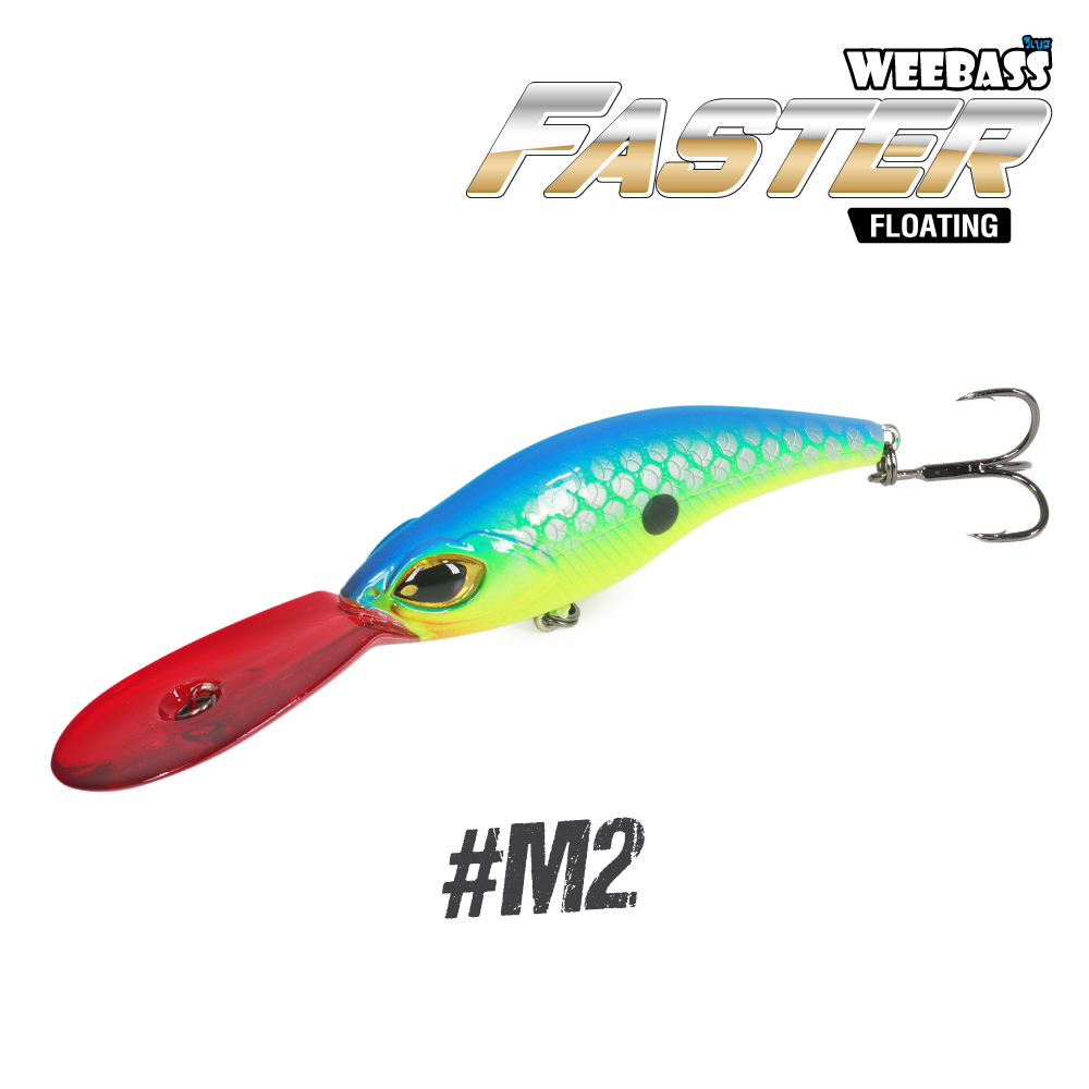 WEEBASS LURE (เหยื่อปลั๊ก) - รุ่น FASTER140 FLOATING 140mm/20.6g (M2)