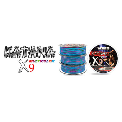 WEEBASS สายเอ็น - รุ่น KATANA X9 100M (MULTI) (1 SPL) SIZE 0.8