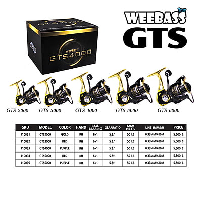 WEEBASS รอก - รุ่น GTS 6000