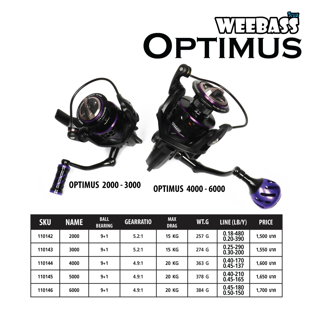 WEEBASS รอก - รุ่น OPTIMUS 4000