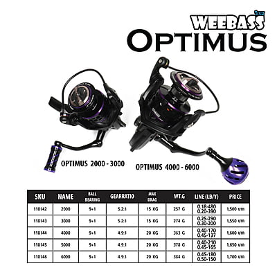 WEEBASS รอก - รุ่น OPTIMUS 6000