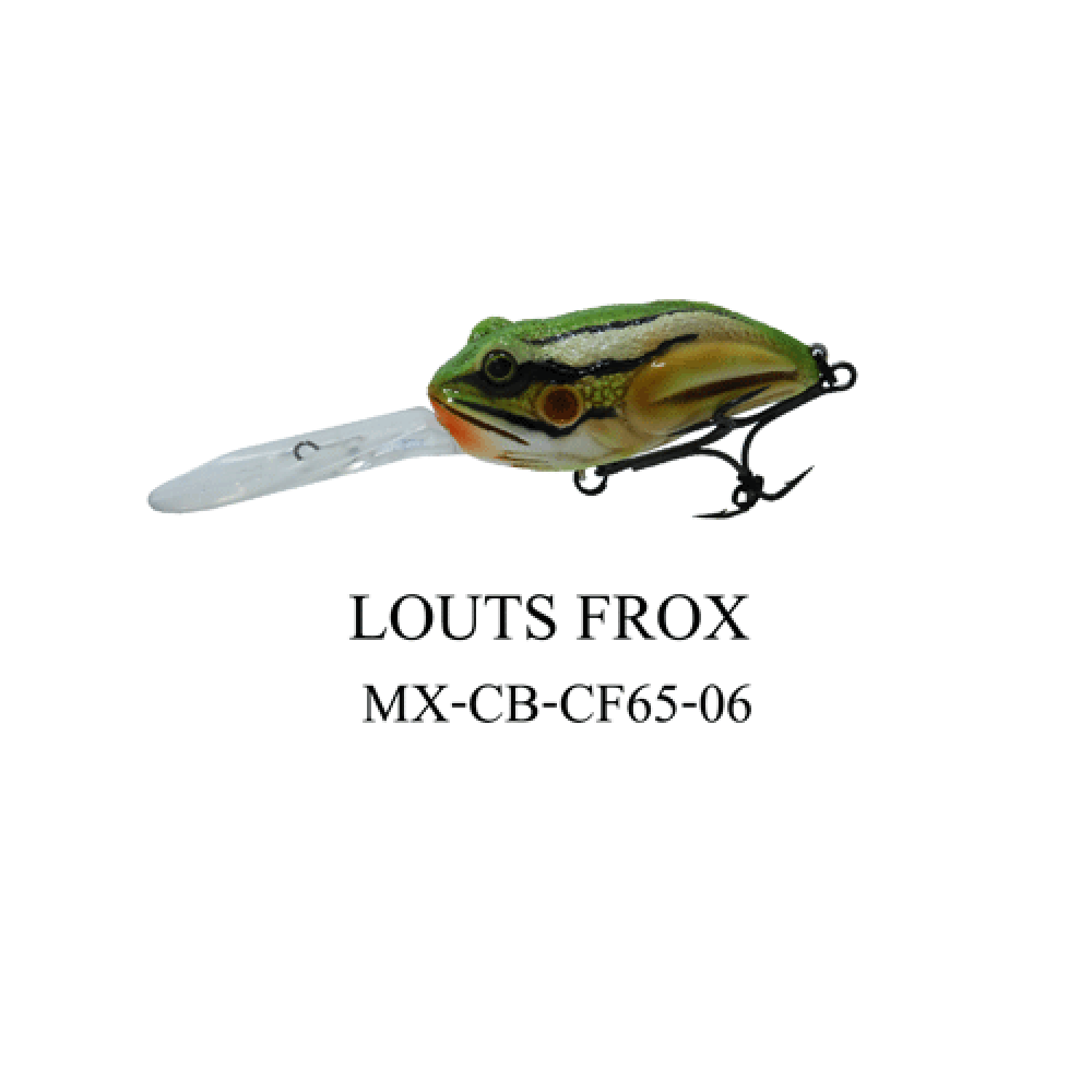 MIMIX เหยื่อ - รุ่น CRANKY FROX -  LOTUS FROX (CF65-06)