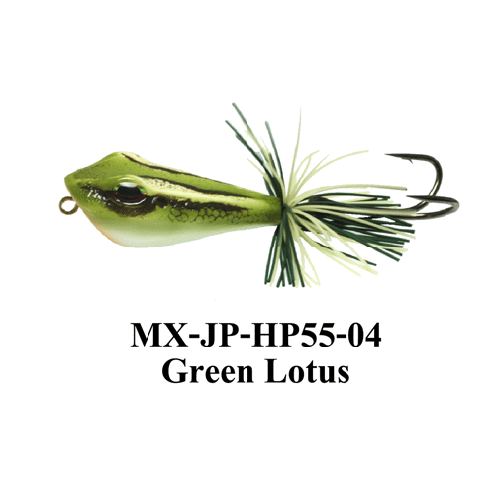 MIMIX เหยื่อ - รุ่น HOPPER - GREEN  LOTUS ( MX-JP-HP55-04 )
