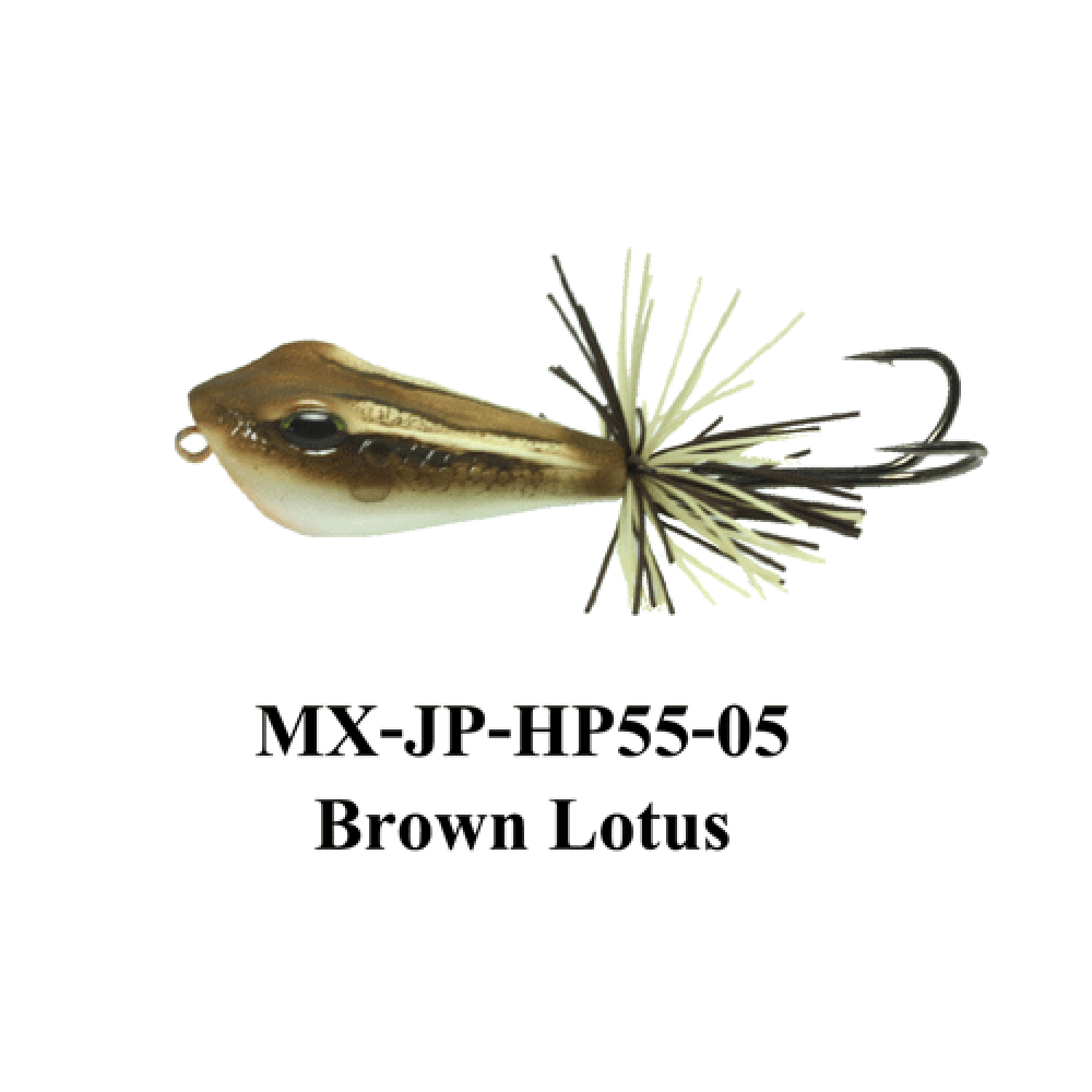 MIMIX เหยื่อ - รุ่น HOPPER - BROWN  LOTUS ( MX-JP-HP55-05 )