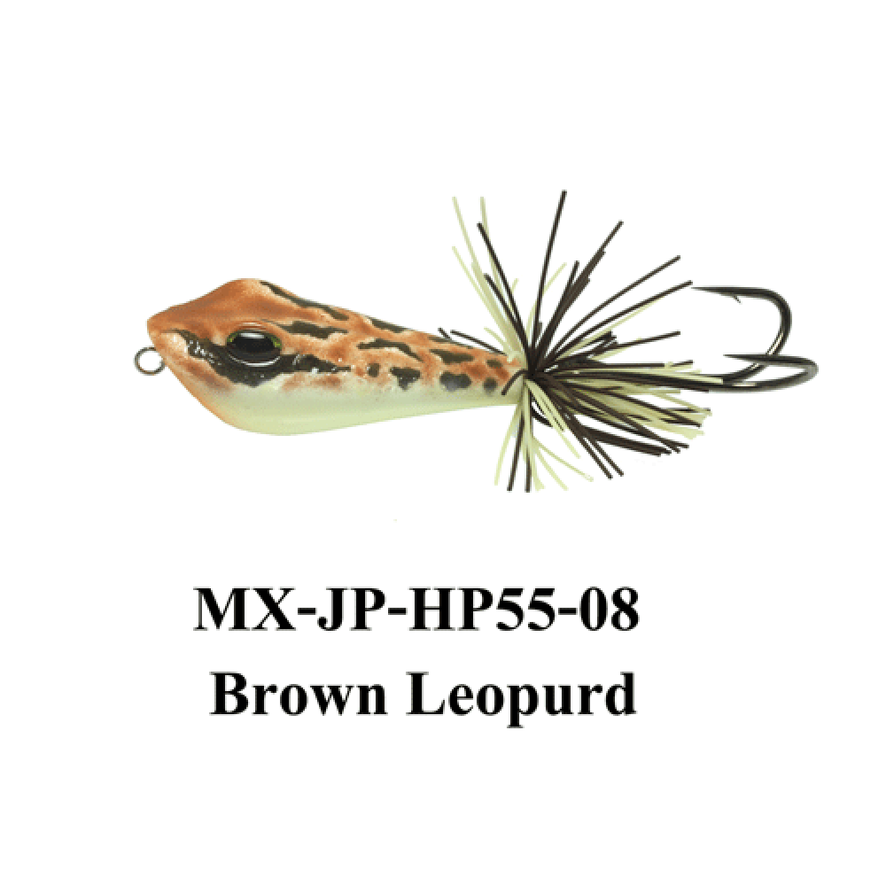 MIMIX เหยื่อ - รุ่น HOPPER - BROWN  LEOPARD ( MX-JP-HP55-08 )