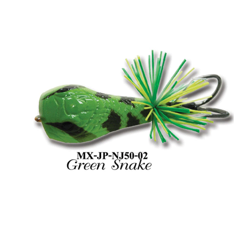 MIMIX เหยื่อ - รุ่น NAGA JUMP 50 - GREEN SNAKE ( MX-JP-NJ50-02 )