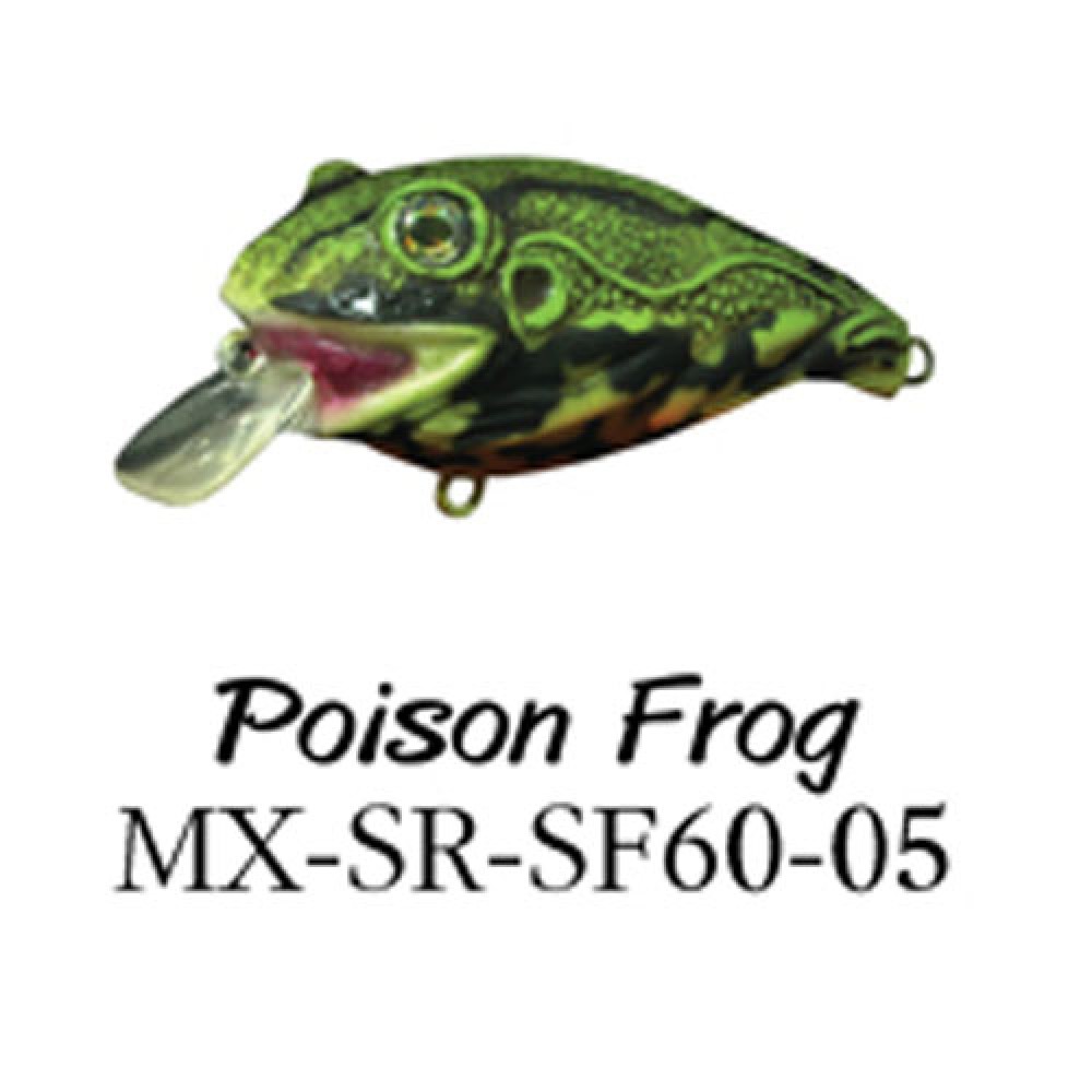 MIMIX เหยื่อ - รุ่น SCUBA FROX - POISON  FROG ( MX-SR-SF60-05 )