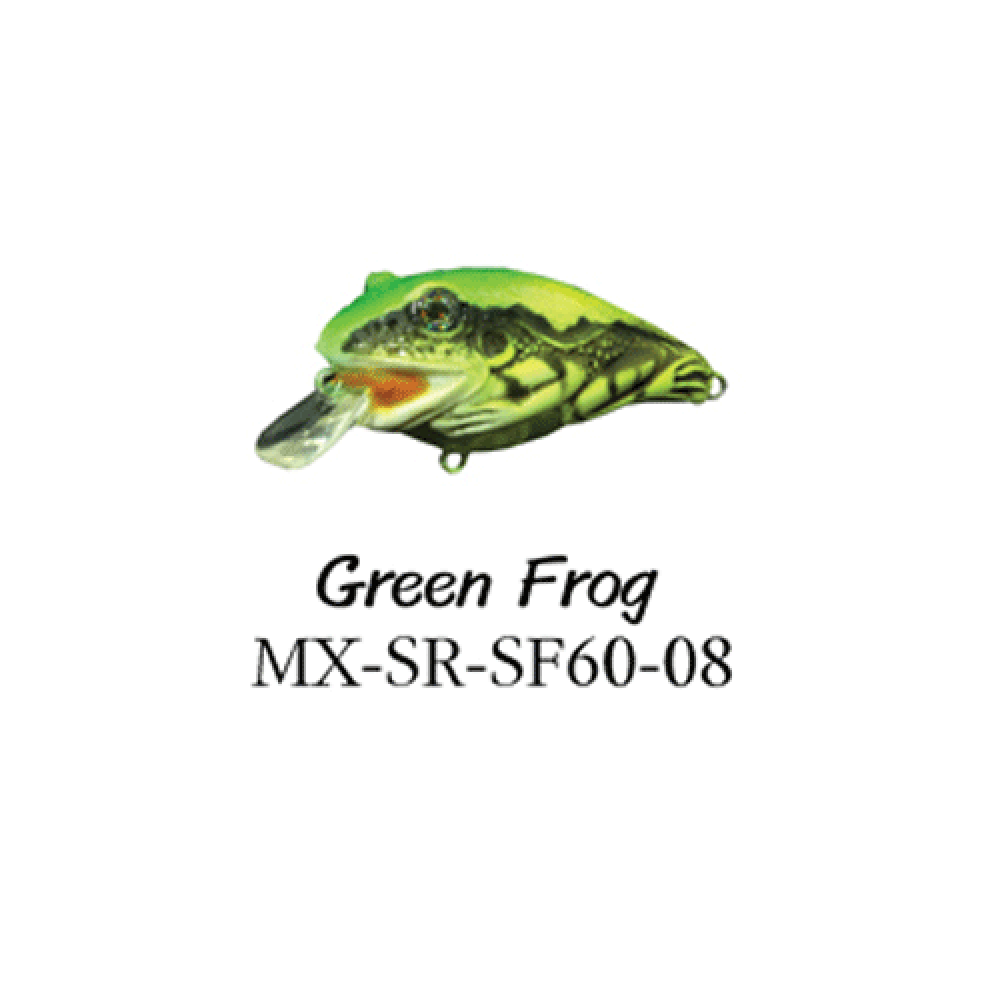 MIMIX เหยื่อ - รุ่น SCUBA FROX - GREEN  FROG  ( MX-SR-SF60-08 )